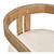 Interlude Home Burke Dining Chair - Shearling