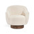 Interlude Home Simone Swivel Chair - Shearling