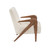 Interlude Home Angelica Lounge Chair - Shearling