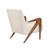 Interlude Home Angelica Lounge Chair - Shearling