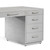 Interlude Home Taylor Grand Desk - Light Grey