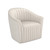 Interlude Home Channel Swivel Chair - Drift