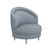 Interlude Home Capri Grand Swivel Chair - Marsh