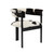 Interlude Home Darcy Dining Chair - Spotted Hide