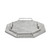 Interlude Home Audrina Octagonal Trays - Hide