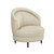 Interlude Home Capri Grand Swivel Chair - Bluff