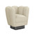 Interlude Home Gallery Swivel Chair Gunmetal - Bluff