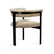 Interlude Home Darcy Dining Chair - Black/ Fawn