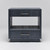 Interlude Home Taylor Bedside Chest - Navy