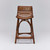Interlude Home Naples Counter Stool - Antique Brown