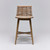 Interlude Home Sanibel Counter Stool - Taupe