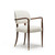 Interlude Home Serafina Arm Chair - Luster