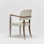 Interlude Home Serafina Arm Chair - Luster