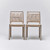 Interlude Home Augustine Dining Chair - Champagne - Set Of 2