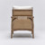 Interlude Home Delray Lounge Chair - White Ceruse