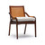 Interlude Home Delray Side Chair - Chestnut