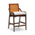 Interlude Home Delray Counter Stool - Chestnut