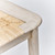 Interlude Home Juno Stool - Washed White