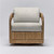 Interlude Home Harbour Lounge Chair - Natural/ Tint