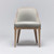 Interlude Home Siesta Dining Chair - White Ceruse/ Hemp