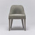 Interlude Home Siesta Dining Chair - Grey Ceruse/ Moss