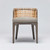 Interlude Home Palms Side Chair - Grey Ceruse/ Tint