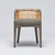 Interlude Home Palms Side Chair - Grey Ceruse/ Moss