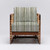 Interlude Home Palms Lounge Chair - Chestnut/ Sage