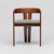 Interlude Home Maryl Iii Dining Chair - Chestnut/ Jade