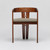 Interlude Home Maryl Iii Dining Chair - Chestnut/ Sisal