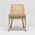 Interlude Home Boca Dining Chair - Natural/ Pebble