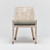 Interlude Home Boca Dining Chair - White Wash/ Fawn