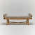 Interlude Home Grayton Bench - Sisal