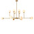 Eichholtz Aram Chandelier - Antique Brass