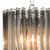 Eichholtz Murano Chandelier - Smoke 14" Dia X 25.5" H