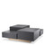 Eichholtz Nerone Coffee Table - Charcoal Grey Oak Veneer