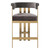 Eichholtz Clubhouse Counter Stool - Savona Grey Velvet