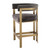 Eichholtz Clubhouse Counter Stool - Savona Grey Velvet