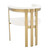 Eichholtz Clubhouse Dining Chair - Brushed Brass Bouclé Cream