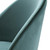 Eichholtz Cooper Dining Chair - Roche Turquoise Velvet - Set Of 2