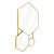 Eichholtz Hexa Mirror - Gold