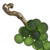Eichholtz French Object - Grapes Green Vintage Brass