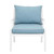 Eichholtz Bella Vista Outdoor Chair - Vista White Sunbrella Mineral Blue