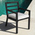 Eichholtz Delta Outdoor Dining Chair - Black Sunbrella Canvas