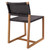 Eichholtz Griffin Outdoor Dining Chair - Natural Teak Grey Weave
