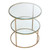 Eichholtz Circles Side Table - Brushed Brass