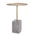 Eichholtz Cole Side Table - Brushed Brass Granite
