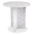 Eichholtz Pontini Side Table - Honed White Marble