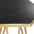 Eichholtz Samson Side Table - Honed Black Marble