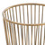 Eichholtz Baleana Towel Basket - Vintage Brass